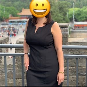 Black Calvin Klein Suit Dress